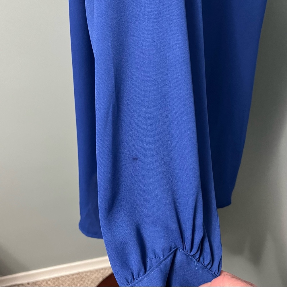 PENNINGTONS blue button front blouse women’s size 2X - Picture 14 of 14